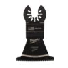 Milwaukee 2-1/2 in. High Carbon Steel Universal Fit Japanese Teeth Hardwood Cutting Oscillating Multi-Tool Blade (1-Pack)
