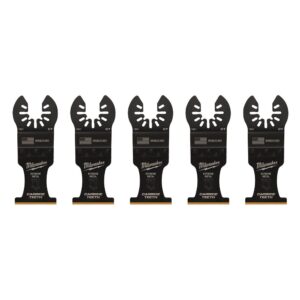Milwaukee 1-3/8 in. Carbide Universal Fit Extreme Metal Cutting Oscillating Multi-Tool Blade (10-Pack)