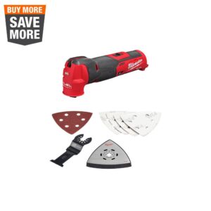 Milwaukee M12 FUEL 12-Volt Lithium-Ion Cordless Oscillating Multi-Tool (Tool-Only)