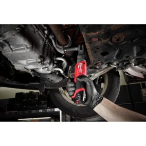 Milwaukee M12 12-Volt Lithium-Ion Cordless Sub-Compact Band Saw and 3/8 in. Ratchet Combo Kit W/ (1) 2.0Ah Battery and Charger