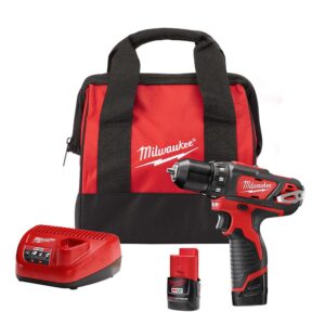 Milwaukee M12 12-Volt Lithium-Ion Cordless 3/8 in. Drill/Driver Kit with M12 Oscillating Multi-Tool