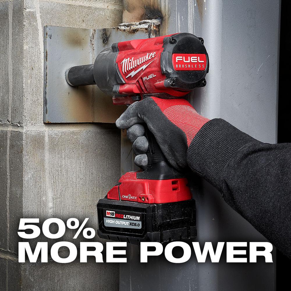 Milwaukee M12 and M18 12-Volt/18-Volt Lithium-Ion Multi-Voltage Super Battery Charger Starter Kit with 8.0 Ah High Output Battery