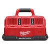 Milwaukee M12 and M18 12-Volt/18-Volt Lithium-Ion Multi-Voltage 6-Port Sequential Rapid Battery Charger (3 M12 and 3 M18 Ports)