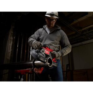 Milwaukee M18 FUEL 18-Volt Lithium-Ion Brushless Cordless 1 in. SDS-Plus Rotary Hammer and Bandsaw (2-Tool)