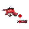 Milwaukee M18 FUEL 18-Volt Lithium-Ion Brushless Cordless Drywall Screw Gun Compact Kit with M18 Cut Out Tool