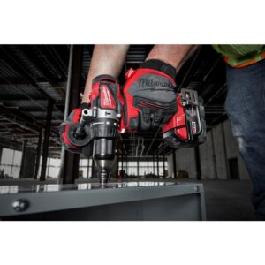 Milwaukee M18 18-Volt Lithium-Ion Brushless Cordless Hammer Drill/Impact/Reciprocating Saw Combo Kit (3-Tool) with 4-Batteries
