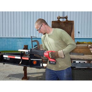 Milwaukee 12 in. 5 TPI AX Nail Embedded Wood Cutting SAWZALL Reciprocating Saw Blades (5-Pack)