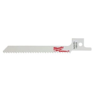 Milwaukee 3-5/8 in. 10 Teeth per in. Metal Cutting SAWZALL Reciprocating Saw Blades (5 Pack)