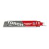 Milwaukee 6 in. 7 TPI TORCH Carbide Teeth Metal Cutting Sawzall Reciprocating Saw Blade (2 Pack)