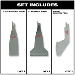 Milwaukee SAWZALL Reciprocating Material Removal Blade Set (3-Piece)