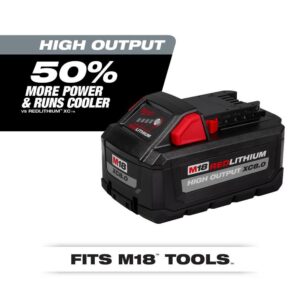 Milwaukee M18 FUEL 18-Volt Lithium-Ion Brushless Cordless SUPER SAWZALL Orbital Reciprocating Saw W/ HIGH OUTPUT XC 8.0Ah Battery