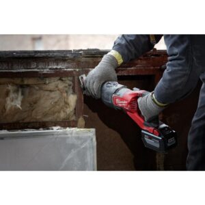 Milwaukee M18 FUEL 18-Volt Lithium-Ion Brushless Cordless SUPER SAWZALL Orbital Reciprocating Saw W/ HIGH OUTPUT XC 8.0Ah Battery