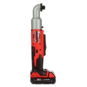 Milwaukee M18 18-Volt Lithium-Ion Cordless 1/4 in. 2-Speed Right Angle Impact Driver Kit w/(1) 1.5Ah Batteries, Charger, Hard Case