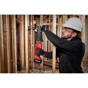 Milwaukee M18 FUEL 18-Volt Lithium-Ion Brushless Cordless GEN 2 SUPER HAWG 7/16 in. Right Angle Drill (Tool-Only)