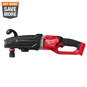 Milwaukee M18 FUEL 18-Volt Lithium-Ion Brushless Cordless GEN 2 SUPER HAWG 7/16 in. Right Angle Drill (Tool-Only)