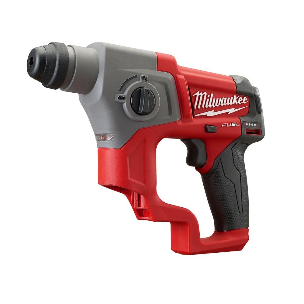 Milwaukee M12 FUEL 12-Volt Lithium-Ion 5/8 in. Brushless Cordless SDS-Plus Rotary Hammer (Tool-Only)