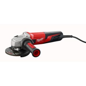 Milwaukee 15 Amp Corded 1-3/4 in. SDS-Max Combination Hammer w/E-Clutch with 13 Amp 5 in. Small Angle Grinder w/Dial Speed