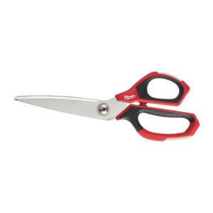 Milwaukee Jobsite Straight Scissors with Iron Carbide Blades
