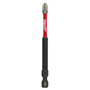 Milwaukee #2 Philips Shockwave 3-1/2 in. Impact Duty Steel Driver Bits (5-Pack)