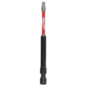 Milwaukee SHOCKWAVE Torx #15 3.5 in. Impact Duty Steel Screwdriver Bit (5-Pack)