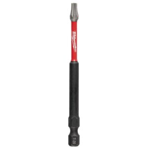 Milwaukee SHOCKWAVE Torx #20 3.5 in. Impact Duty Steel Screwdriver Bit (5-Pack)
