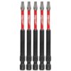 Milwaukee SHOCKWAVE Torx #20 3.5 in. Impact Duty Steel Screwdriver Bit (5-Pack)