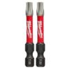 Milwaukee Shockwave T30 Torx 2 in. Power Bit (2-Pack)