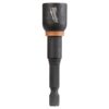 Milwaukee Shockwave 7/16 in. x 2-9/16 in. Steel Magnetic Nut Driver