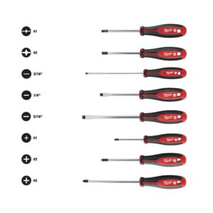 Milwaukee Screwdriver Set with ECX (8-Piece)