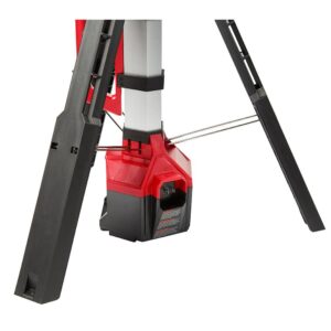 Milwaukee M18 18-Volt Lithium-Ion Cordless Rocket Dual Power Tower Light with HIGH OUTPUT XC 8.0 Ah Battery