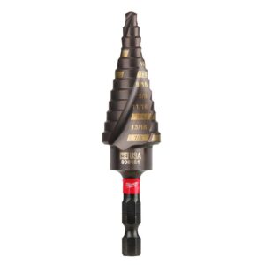 Milwaukee SHOCKWAVE Impact Duty Titanium Step Bit Kit (3-Piece)