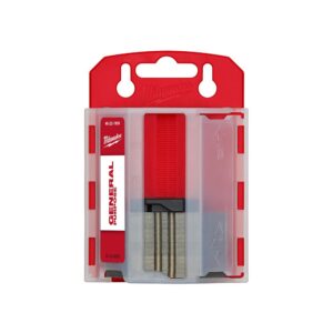 Milwaukee FASTBACK Compact Folding Utility Knife (3-Piece) with Utility Blade (50-Pack)