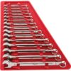 Milwaukee Combination SAE Wrench Mechanics Tool Set (15-Piece)