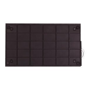 Mind Reader All in One Black K-Cup Storage Organizer and Napkin Holder