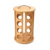 Mind Reader 24-Capacity Bamboo K-Cup Storage Organizer and Coffee Pod Carousel