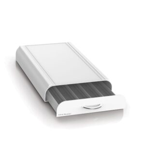 Mind Reader Anchor 50-Capacity White Nespresso Coffee Capsule Drawer