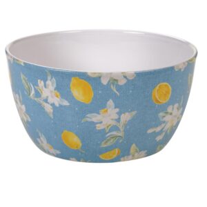 Certified International Multi-Colored 192 oz. Citron Deep Bowl