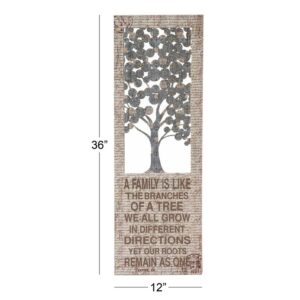 LITTON LANE 12 in. x 36 in. Shabby Chic