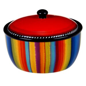 Certified International Sierra 8.25 in. Multicolored Bean Pot