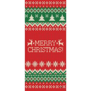 My Door Decor 36 in. x 80 in. Ugly Christmas Sweater Merry Christmas-Christmas Front Door Decor Mural