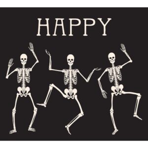 My Door Decor 7 ft. x 8 ft. Happy Halloween Halloween Garage Door Decor Mural for Split Car Garage