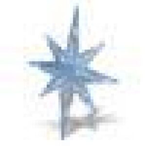 National Tree Company 42 in. Ice Crystal Star with LED Lights