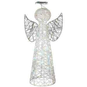National Tree Company 24 in. Pre-Lit Angel Cone Tree