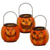 National Tree Company 3 in. Halloween Lanterns (Set of 3)