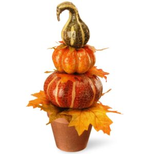 National Tree Company 15 in. Pumpkin Decor