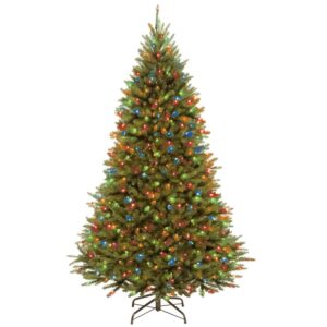 National Tree Company 7.5 ft. PowerConnect Kingswood Fir Artificial Christmas Tree with Dual Color LED Lights
