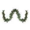 Northlight 9 ft. x 10 in. Pre-Lit Yorkville Pine Artificial Christmas Garland - Clear Lights