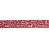 Northlight 2.5 in. x 16 yds. Red and White Merry Christmas Design Wired Craft Ribbon