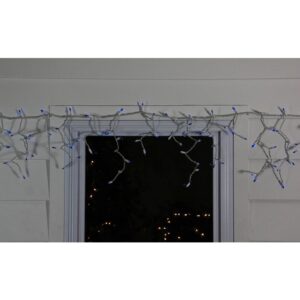 Northlight 10 ft. 150-Light Blue Mini Icicle Lights
