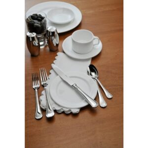 Oneida Titian 18/0 Stainless Steel Round Bowl Soup Spoons (Set of 12)